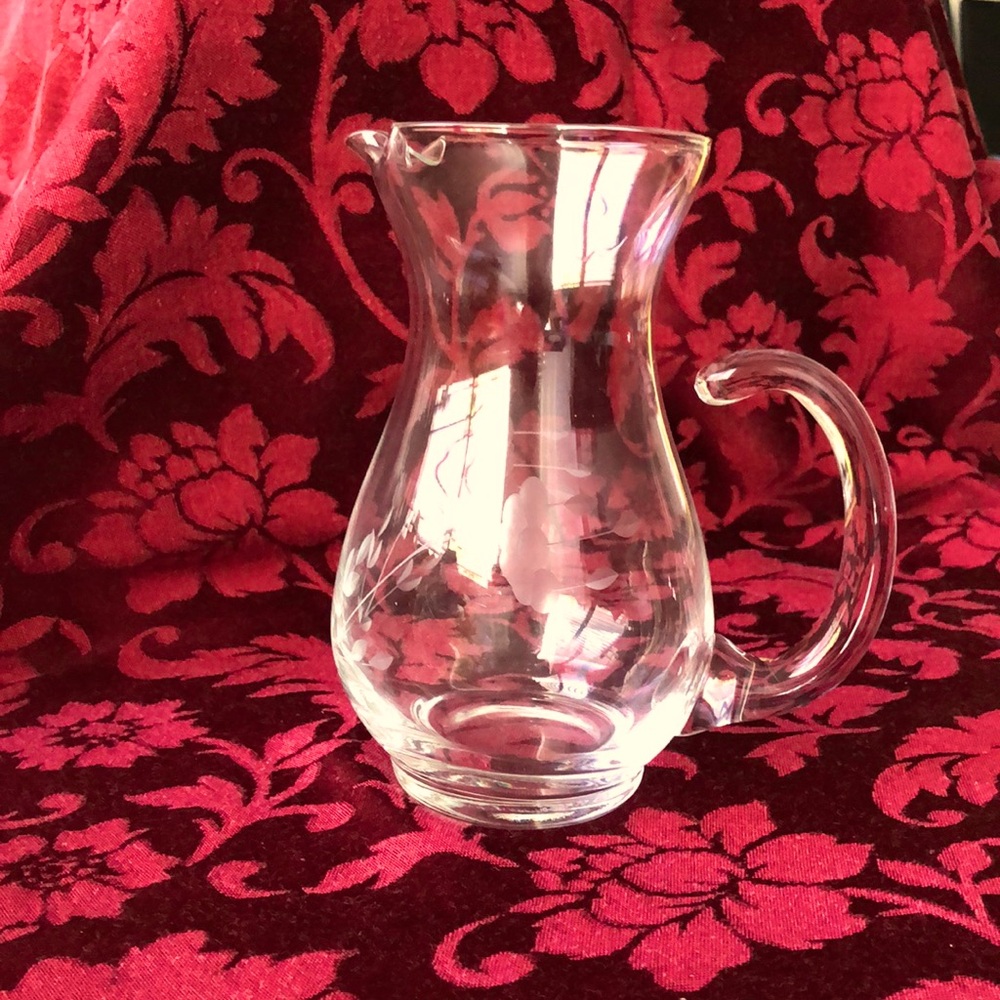 Princess House Heritage small juice pitcher
